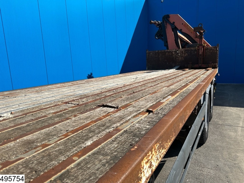 Dropside/ Flatbed truck, Crane truck MAN TGA 26 360 6X4, Manual, Steel suspension, Palfinger: picture 12