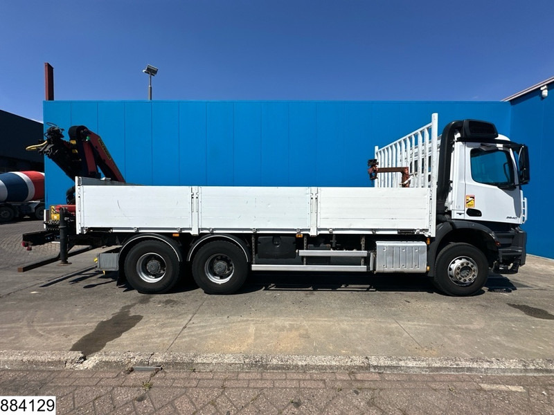 Dropside/ Flatbed truck, Crane truck Mercedes-Benz Arocs 2640 6X4, EURO 6, Steel suspension, Retarder: picture 16