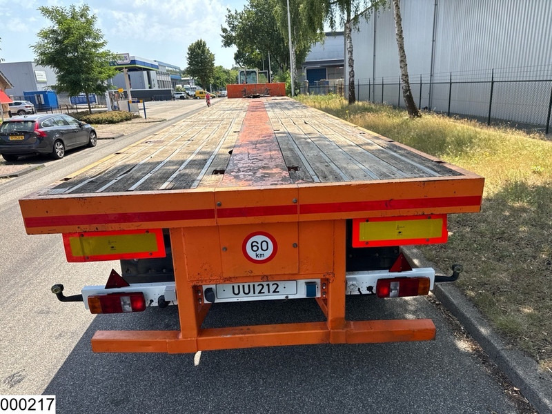 Dropside/ Flatbed semi-trailer Nooteboom open laadbak 55000 KG, 34.85 m, 2 X Extandable: picture 14