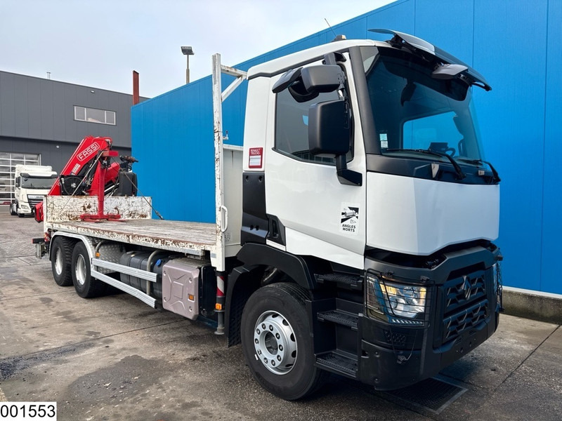 Renault C 380 6x4, EURO 6, Fassi, Steel suspension, Remote - Dropside/ Flatbed truck, Crane truck: picture 3 Renault C 380 6x4, EURO 6, Fassi, Steel suspension, Remote - Dropside/ Flatbed truck, Crane truck: picture 3