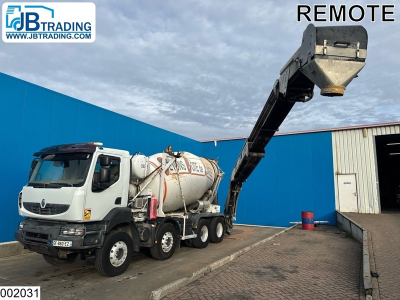 Renault Kerax 410 Dxi 8x4, EURO 4, 9m3, Steel suspension, Remote - Concrete mixer truck: picture 1 Renault Kerax 410 Dxi 8x4, EURO 4, 9m3, Steel suspension, Remote - Concrete mixer truck: picture 1