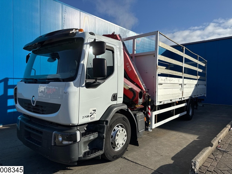 Renault Premium 270 Dxi EURO 5, Fassi, Manual - Dropside/ Flatbed truck, Crane truck: picture 4 Renault Premium 270 Dxi EURO 5, Fassi, Manual - Dropside/ Flatbed truck, Crane truck: picture 4