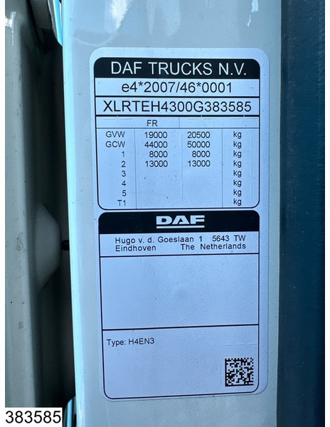 Tractor unit DAF XF 480 EURO 6, Retarder, Standairco: picture 7