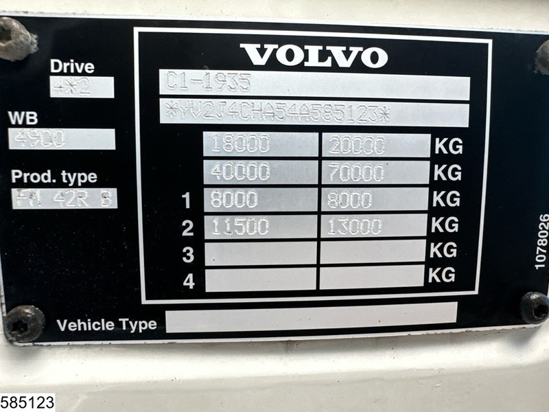 Volvo FM9 260 EURO 3, Thermoking on lease Volvo FM9 260 EURO 3, Thermoking: picture 7