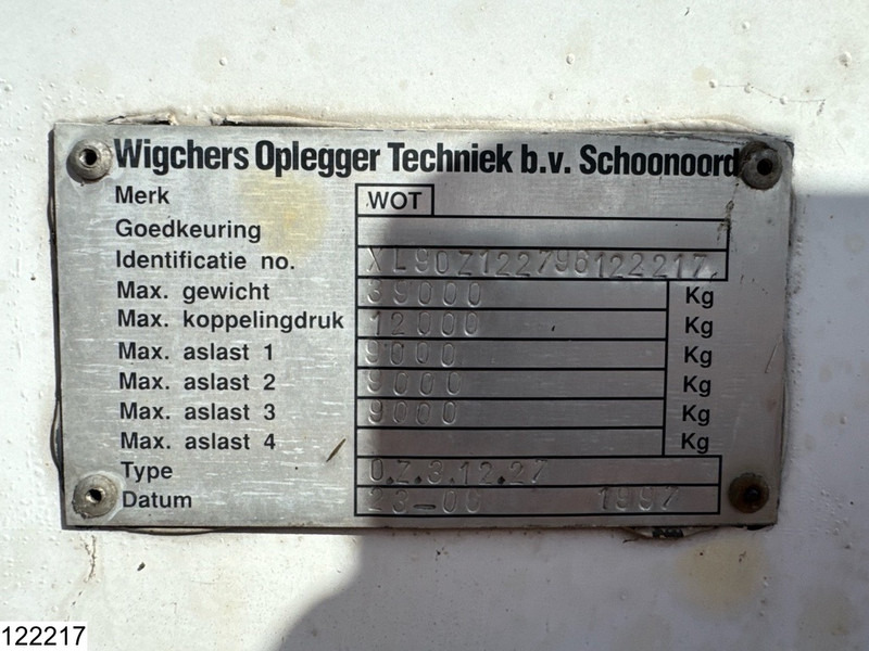 WOT Gesloten bak - Closed box semi-trailer: picture 4 WOT Gesloten bak - Closed box semi-trailer: picture 4