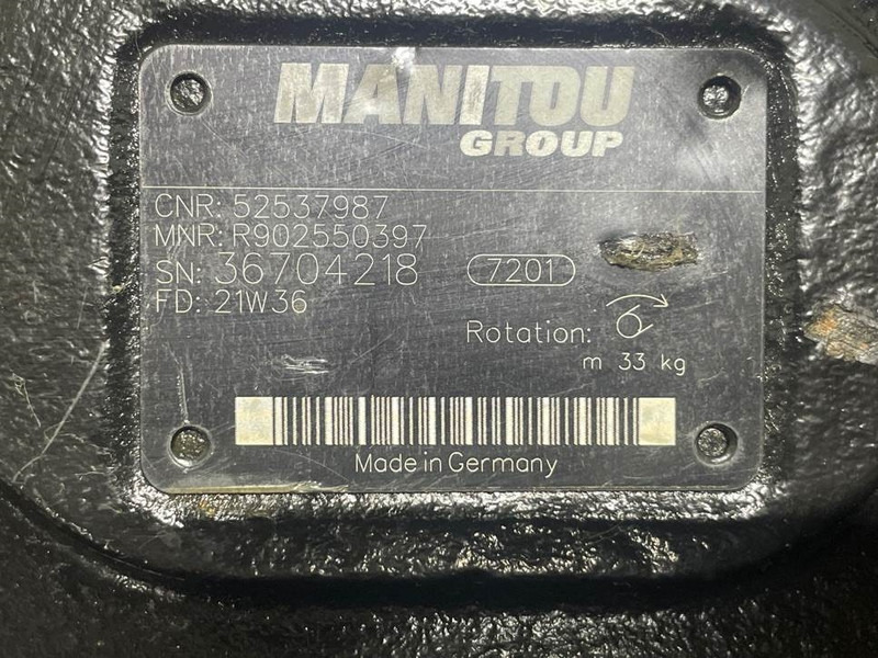 Manitou MLT635/741/940-52537987-Drive pump/Fahrpumpe - Hydraulics for Construction machinery: picture 5 Manitou MLT635/741/940-52537987-Drive pump/Fahrpumpe - Hydraulics for Construction machinery: picture 5