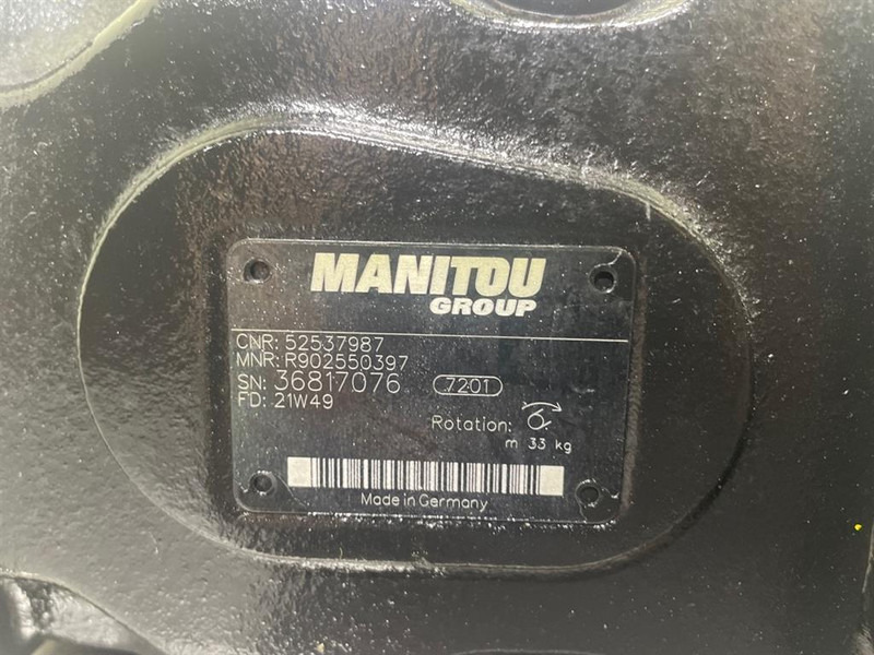 Manitou MLT635/741/940-52537987-Load sensing pump - Hydraulics for Construction machinery: picture 5 Manitou MLT635/741/940-52537987-Load sensing pump - Hydraulics for Construction machinery: picture 5