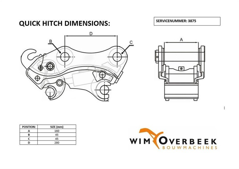 NADO Excomat NE 565 - Bobcat - Quick coupler - Quick coupler: picture 5 NADO Excomat NE 565 - Bobcat - Quick coupler - Quick coupler: picture 5