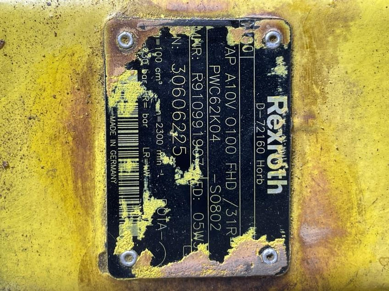 Rexroth A10VO100FHD/31R-Load sensing pump - Hydraulics for Construction machinery: picture 5 Rexroth A10VO100FHD/31R-Load sensing pump - Hydraulics for Construction machinery: picture 5