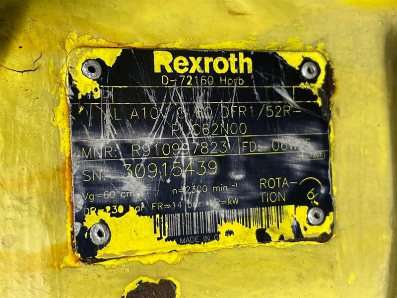 Rexroth A10VO60DFR1/52R-Load sensing pump - Hydraulics for Construction machinery: picture 4 Rexroth A10VO60DFR1/52R-Load sensing pump - Hydraulics for Construction machinery: picture 4