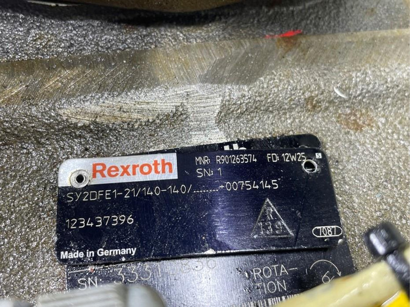 Rexroth A10VSO140DFEH/31R-Load sensing pump - Hydraulics for Construction machinery: picture 4 Rexroth A10VSO140DFEH/31R-Load sensing pump - Hydraulics for Construction machinery: picture 4
