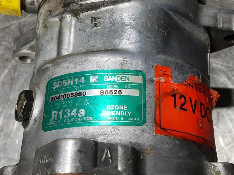 SANDEN SD5H14-S6626-Compressor/Kompressor/Aircopom - A/C compressor for Construction machinery: picture 4 SANDEN SD5H14-S6626-Compressor/Kompressor/Aircopom - A/C compressor for Construction machinery: picture 4