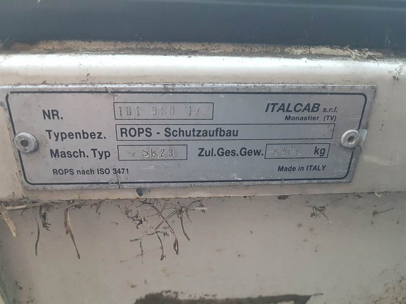 Cab and interior for Construction machinery Schaeff SKL853-101980172-Cabin/Kabine/Cabine: picture 7