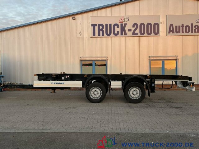 Krone ZZ18 XF0 Tandem Box Carrier - Luft - BPW Achsen - Container transporter/ Swap body trailer: picture 1 Krone ZZ18 XF0 Tandem Box Carrier - Luft - BPW Achsen - Container transporter/ Swap body trailer: picture 1