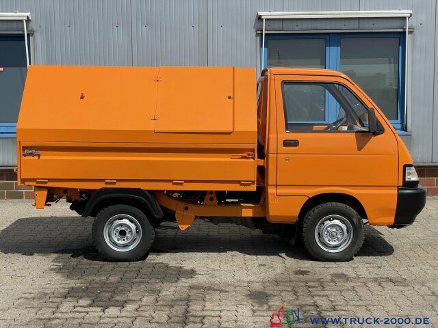 Garbage truck Piaggio Porter Kipper Müllwagen- Gehweg Reinigung 1.Hand: picture 8