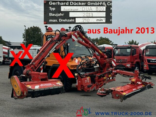 Unimog Dücker Mähkombi RSM Mäher Ausleger DUA800 - Truck: picture 1 Unimog Dücker Mähkombi RSM Mäher Ausleger DUA800 - Truck: picture 1