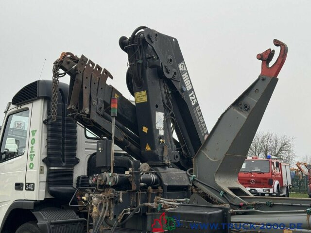 Hook lift truck, Crane truck Volvo 340 HIAB Kran 11,9m=790kg 5+6 Steuerkreis Klima: picture 11