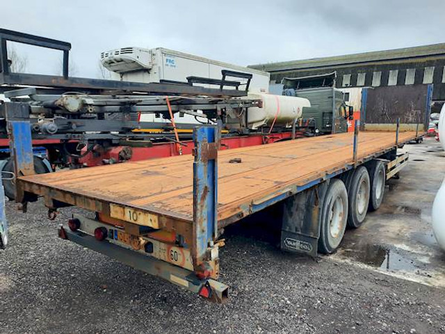 Van Hool 3B0073 - Dropside/ Flatbed semi-trailer: picture 4 Van Hool 3B0073 - Dropside/ Flatbed semi-trailer: picture 4