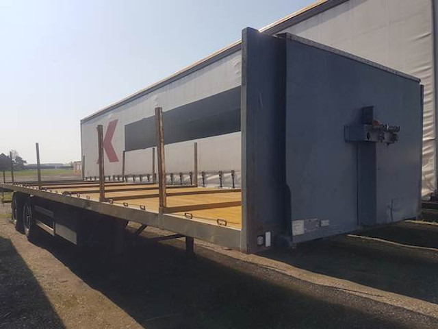Vogelzang VO ST 12 18 - Dropside/ Flatbed semi-trailer: picture 1 Vogelzang VO ST 12 18 - Dropside/ Flatbed semi-trailer: picture 1
