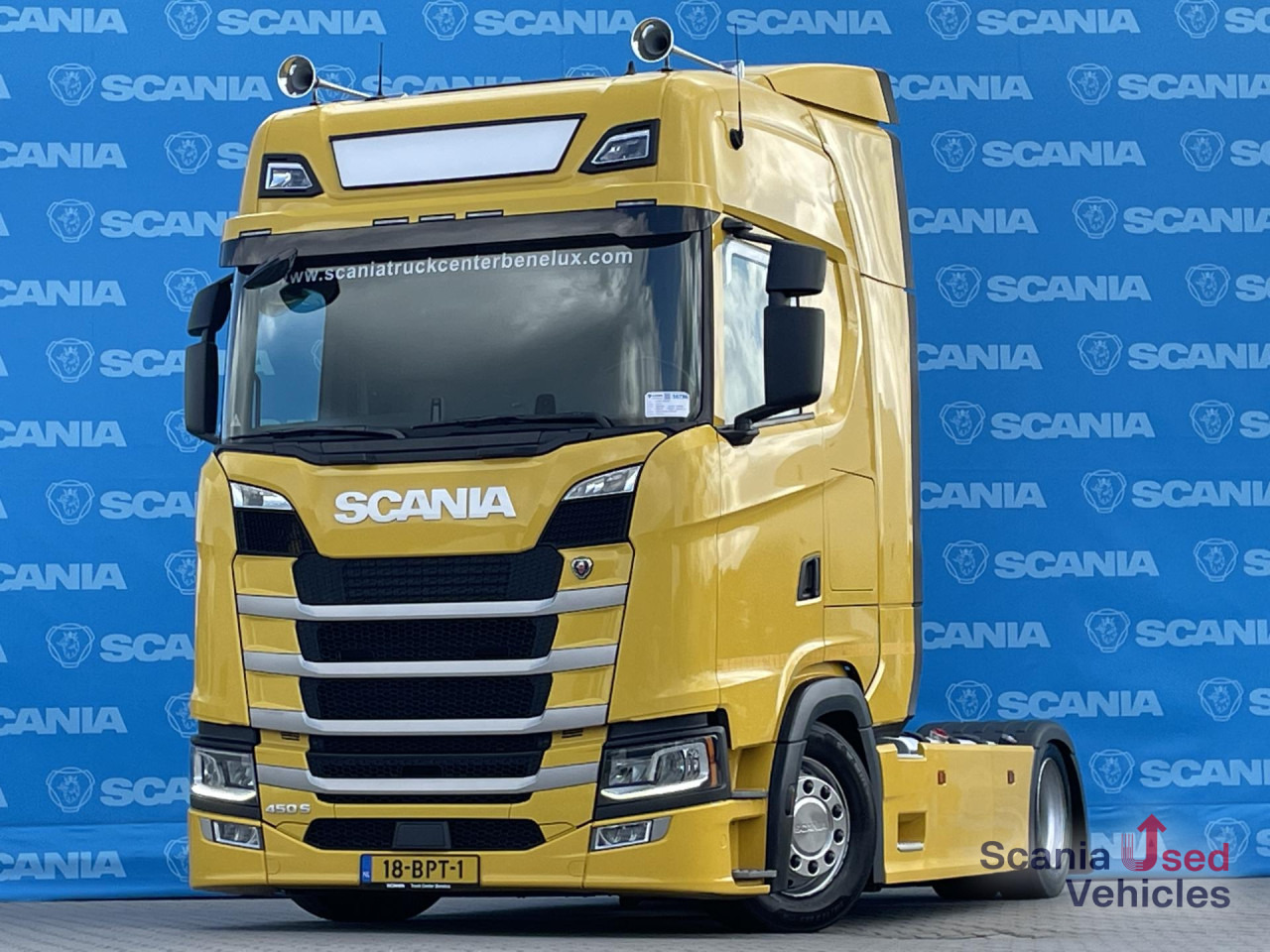 SCANIA S 450 A4X2EB RETARDER P-AIRCO MEGA LIFTING FIFTHW - Tractor unit: picture 1 SCANIA S 450 A4X2EB RETARDER P-AIRCO MEGA LIFTING FIFTHW - Tractor unit: picture 1