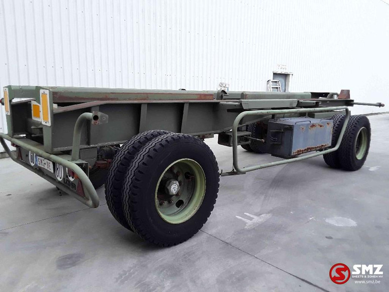 Container transporter/ Swap body trailer Lohr RM19-PLM lames steel 10x: picture 7