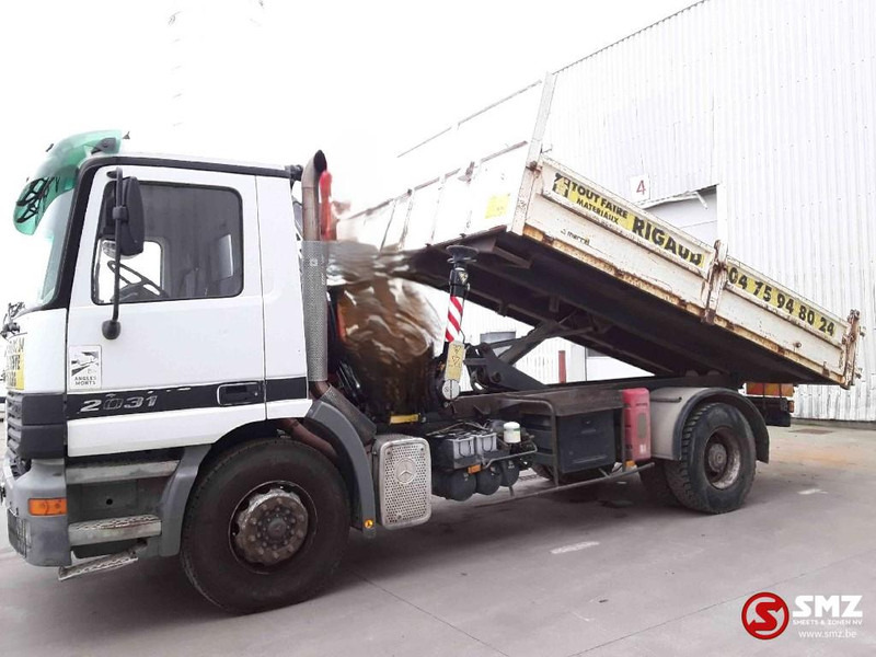 Mercedes-Benz Actros 2031 lames - Tipper, Crane truck: picture 4 Mercedes-Benz Actros 2031 lames - Tipper, Crane truck: picture 4