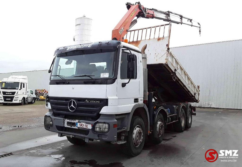 Mercedes-Benz Actros 4144 palfinber pk2002/4Ext remote - Tipper, Crane truck: picture 3 Mercedes-Benz Actros 4144 palfinber pk2002/4Ext remote - Tipper, Crane truck: picture 3