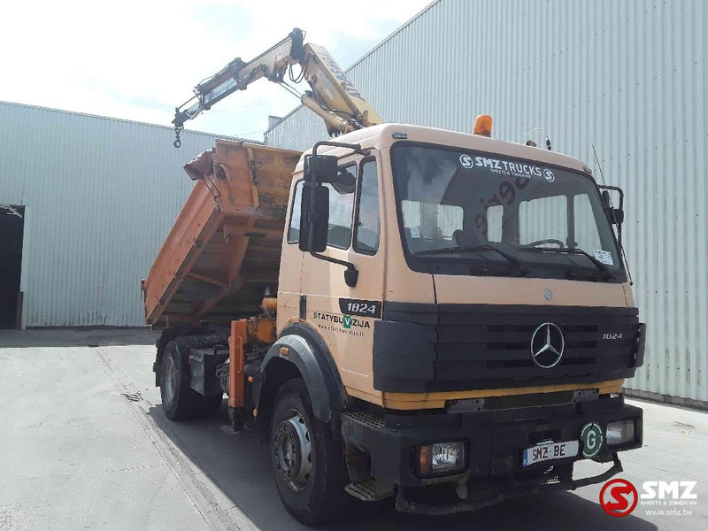 Mercedes-Benz SK 1824 - Tipper, Crane truck: picture 1 Mercedes-Benz SK 1824 - Tipper, Crane truck: picture 1