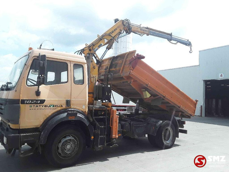 Mercedes-Benz SK 1824 - Tipper, Crane truck: picture 5 Mercedes-Benz SK 1824 - Tipper, Crane truck: picture 5