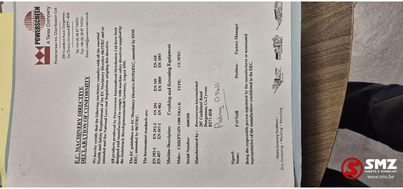 Screener Powerscreen chieftain turbo 1400: picture 8