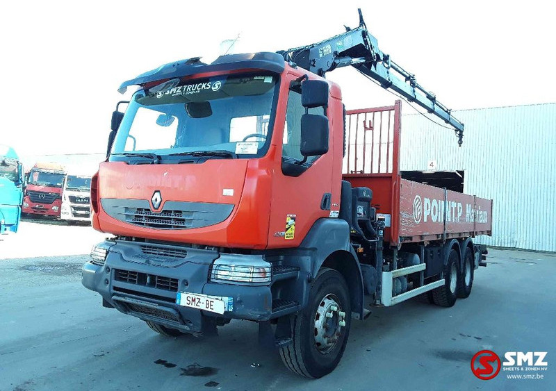 Renault Kerax 430 Hiab 166 E 4 remote - Dropside/ Flatbed truck, Crane truck: picture 3 Renault Kerax 430 Hiab 166 E 4 remote - Dropside/ Flatbed truck, Crane truck: picture 3