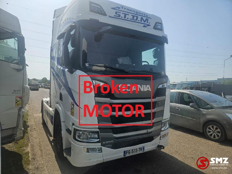 Scania R 500 MOTOR Dammage motorschaden - Tractor unit: picture 1 Scania R 500 MOTOR Dammage motorschaden - Tractor unit: picture 1
