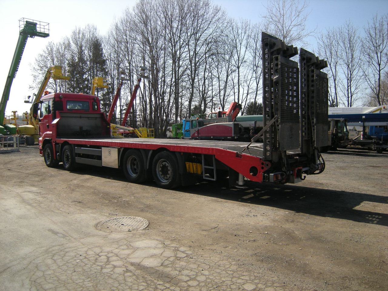 MAN 35.360, Zanner Plateau, Rampen, Winde - Tow truck: picture 5 MAN 35.360, Zanner Plateau, Rampen, Winde - Tow truck: picture 5
