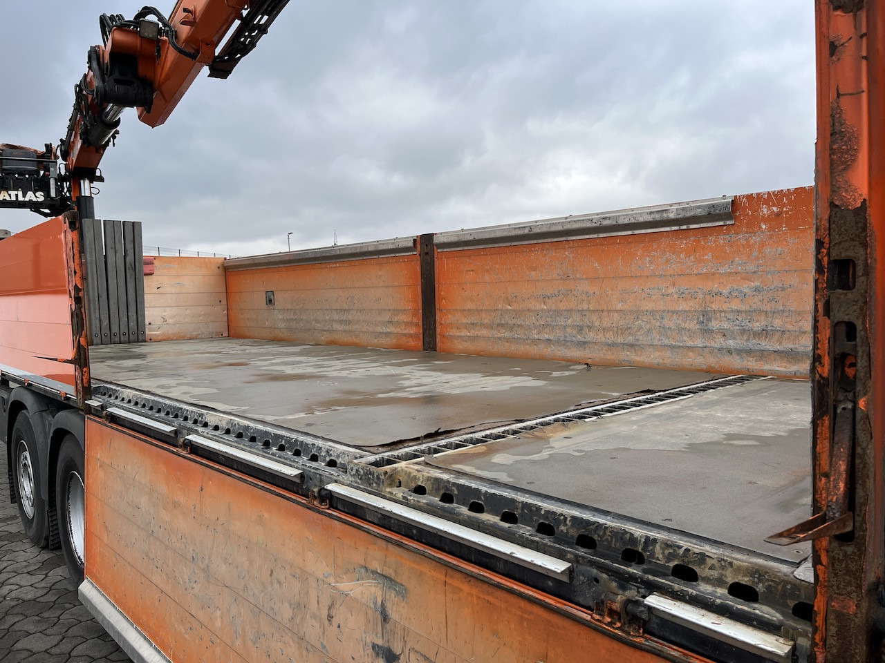 MAN TGX 26.480 6x2 Atlas 145.2 Baustoff - Dropside/ Flatbed truck, Crane truck: picture 5 MAN TGX 26.480 6x2 Atlas 145.2 Baustoff - Dropside/ Flatbed truck, Crane truck: picture 5