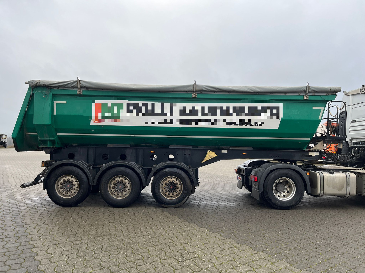 Reisch RHKS 35 24 ASL Alu Mulde - Tipper semi-trailer: picture 5 Reisch RHKS 35 24 ASL Alu Mulde - Tipper semi-trailer: picture 5