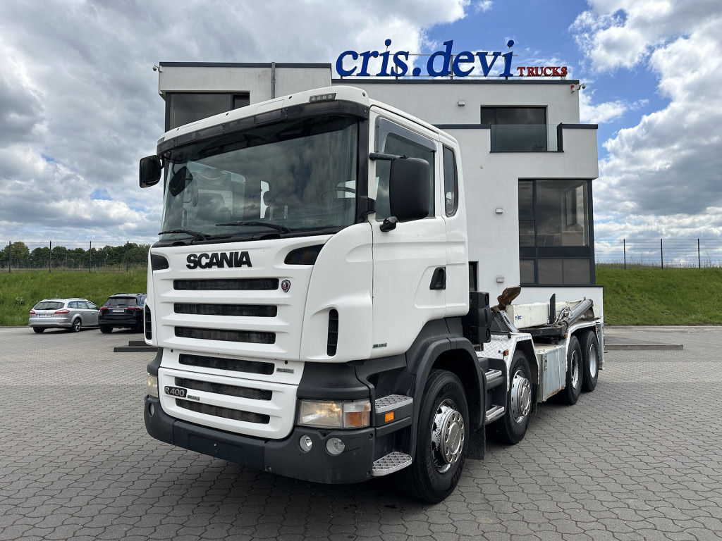 Scania R 400 8x4 Silosteller M Tec - Hook lift truck: picture 1 Scania R 400 8x4 Silosteller M Tec - Hook lift truck: picture 1