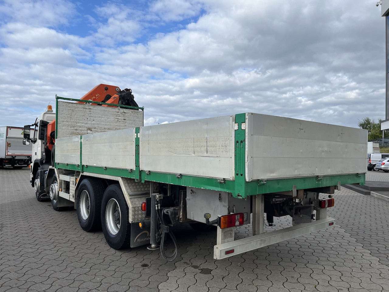 Dropside/ Flatbed truck, Crane truck Volvo FM 440 8x4  Palfinger PK 44002   Wechselsystem: picture 9