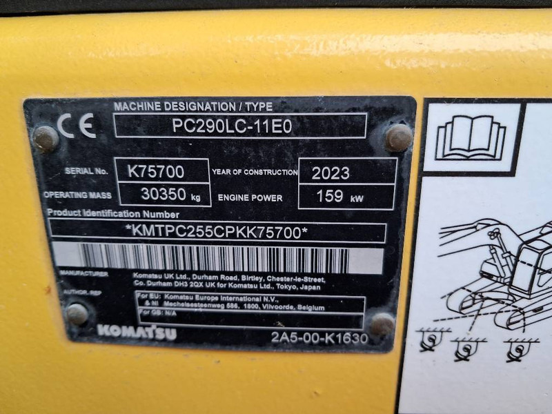 Komatsu PC290LC-11EO - Crawler excavator: picture 2 Komatsu PC290LC-11EO - Crawler excavator: picture 2