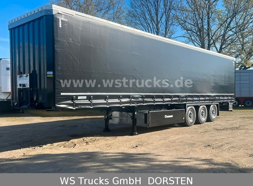 Krone Planauflieger SDP 27 Edscha - Curtainsider semi-trailer: picture 2 Krone Planauflieger SDP 27 Edscha - Curtainsider semi-trailer: picture 2