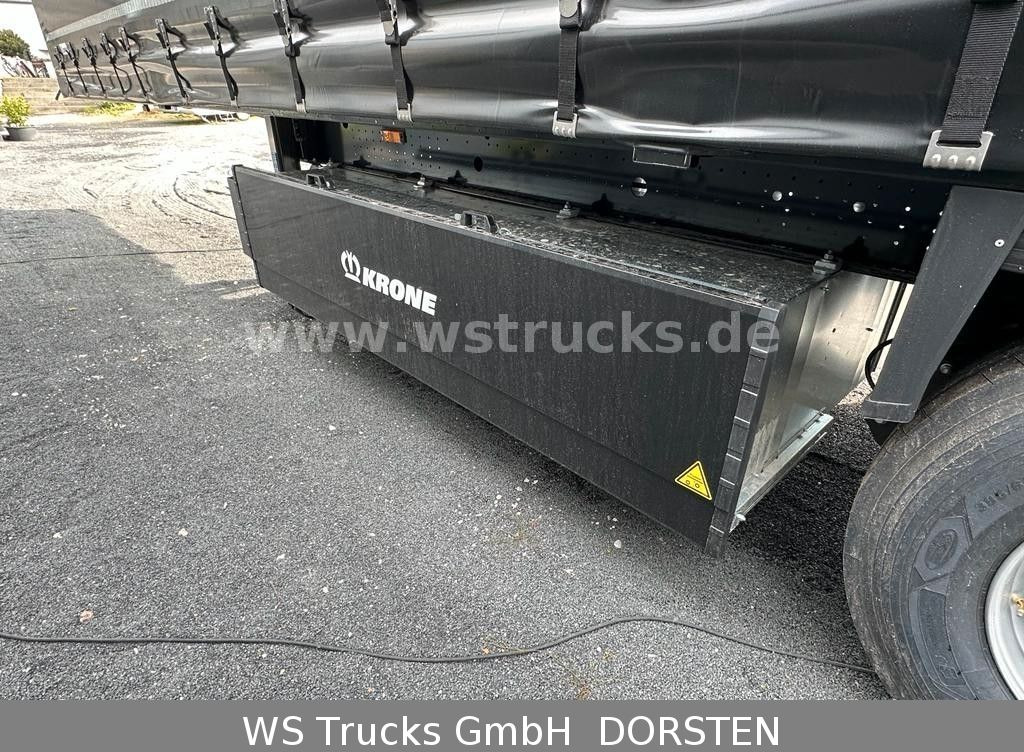 Curtainsider semi-trailer Krone Planauflieger SDP 27  Edscha, Rungen, SAF Achsen: picture 8