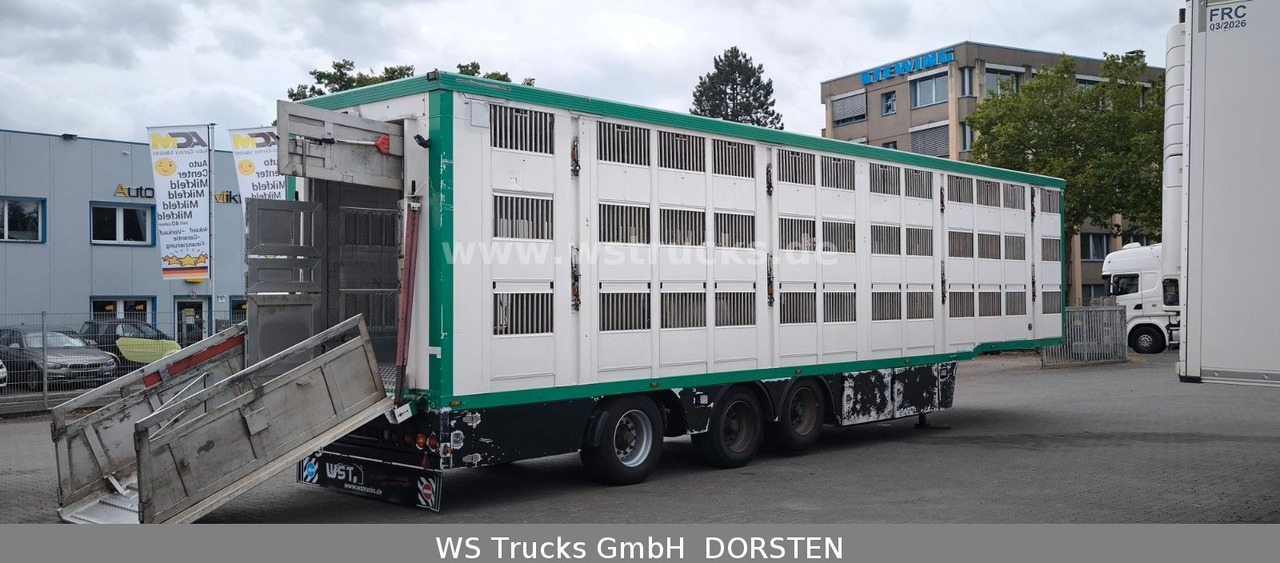 Menke-Janzen 3 Stock , Lenkachse , Hubdach - Livestock semi-trailer: picture 3 Menke-Janzen 3 Stock , Lenkachse , Hubdach - Livestock semi-trailer: picture 3