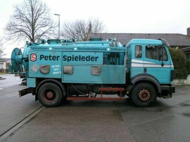 Mercedes-Benz ASSMANN SAUG SPÜL A3 TANK +KOMBIFZ f. Diesel/ Heizöl - Vacuum truck: picture 3 Mercedes-Benz ASSMANN SAUG SPÜL A3 TANK +KOMBIFZ f. Diesel/ Heizöl - Vacuum truck: picture 3