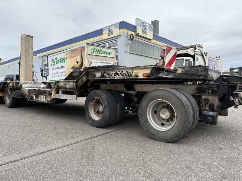 New Low loader trailer Müller-Mitteltal T4 4-Achs Tieflader Radmulden luftgefedert T4 4-Achs Tieflader Radmulden luftgefedert: picture 9