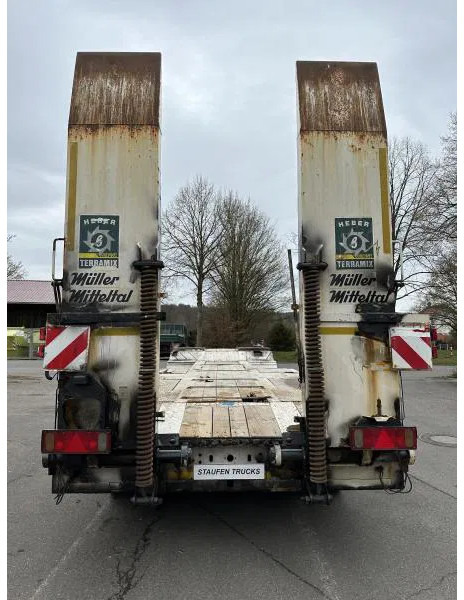 New Low loader trailer Müller-Mitteltal T4 4-Achs Tieflader Radmulden luftgefedert T4 4-Achs Tieflader Radmulden luftgefedert: picture 12