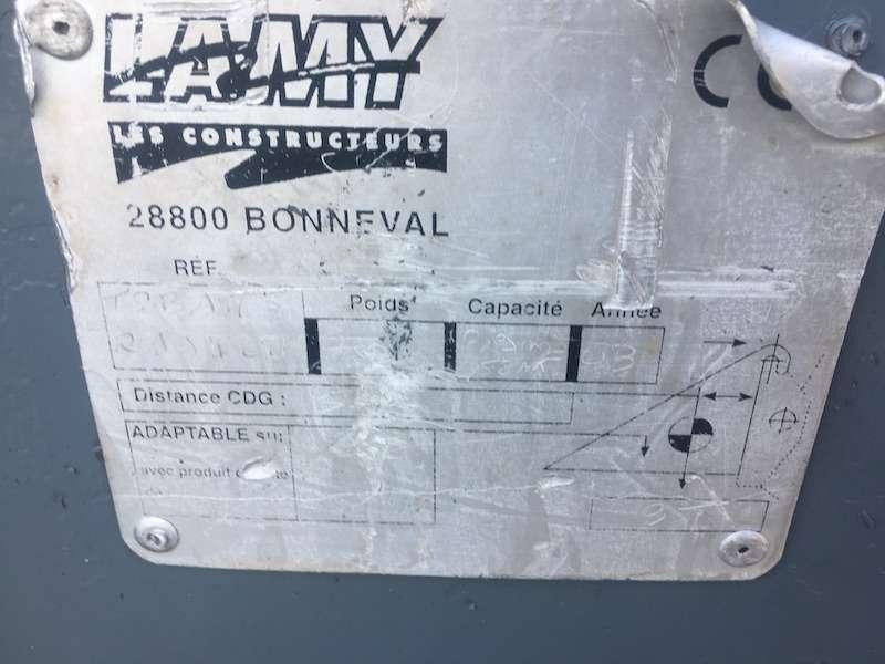 LAMY TPB 15T09 - 3 Tonnes - Clamp: picture 5 LAMY TPB 15T09 - 3 Tonnes - Clamp: picture 5