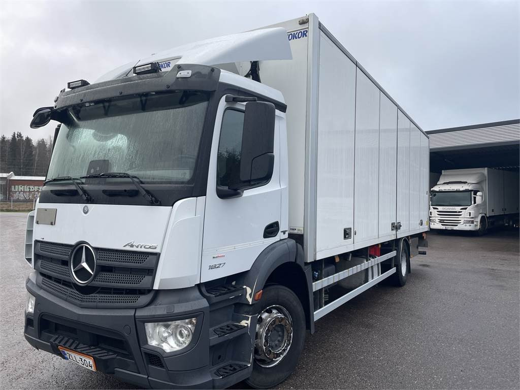 Mercedes-Benz Antos 1827 L/4x2 KSA-UMPIKORI+PL-NOSTIN - Box truck: picture 1 Mercedes-Benz Antos 1827 L/4x2 KSA-UMPIKORI+PL-NOSTIN - Box truck: picture 1