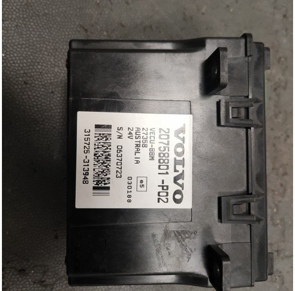 Volvo Volvo - 20758801 - Regeleenheid VECU-BBM - Spare parts for Truck: picture 2 Volvo Volvo - 20758801 - Regeleenheid VECU-BBM - Spare parts for Truck: picture 2