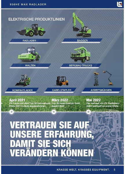 LIUGONG 856 HE vollelektrisch, 21.000 kg, 3.5 cbm - Wheel loader: picture 5 LIUGONG 856 HE vollelektrisch, 21.000 kg, 3.5 cbm - Wheel loader: picture 5