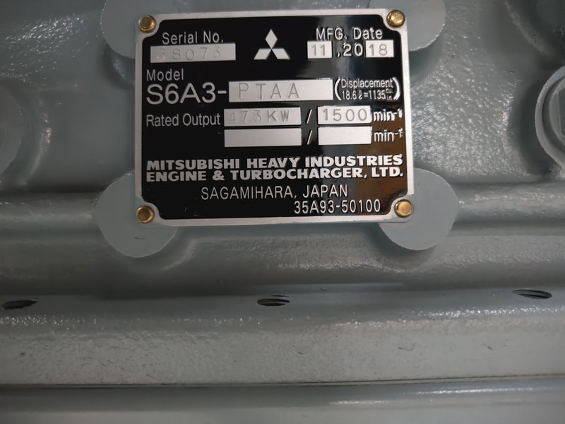 Mitsubishi S6A3-PTAA NEW - Construction machinery: picture 5 Mitsubishi S6A3-PTAA NEW - Construction machinery: picture 5