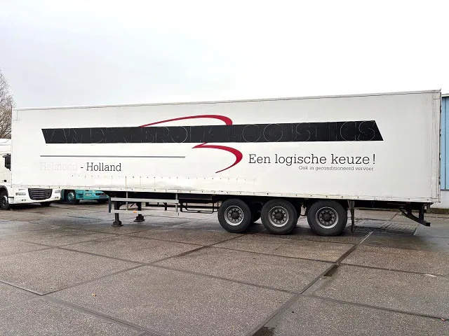 Pacton / JUMBO 3-AXLE CLOSED BOX WITH FULL STEEL CHASSIS (BPW-AXLES / DRUM BRAKES / ABS BRAKE SYSTEM / 13.60 METER) - Closed box semi-trailer: picture 5 Pacton / JUMBO 3-AXLE CLOSED BOX WITH FULL STEEL CHASSIS (BPW-AXLES / DRUM BRAKES / ABS BRAKE SYSTEM / 13.60 METER) - Closed box semi-trailer: picture 5